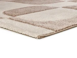 Alfombra interior - geométrico - crema - 200 x 290 cm - LENA