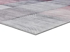 Alfombra interior - geométrico - gris - 160 x 230 cm - CLASS