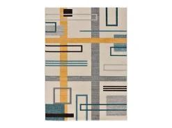Alfombra interior - geométrico - multicolor - 160 x 230 cm - DEBBI