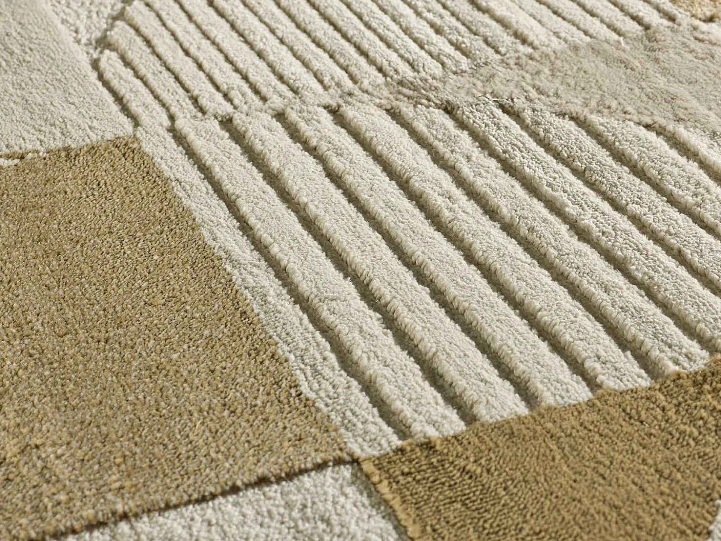 Alfombra interior - geométrico - multicolor - 140 x 200 cm - MELFI