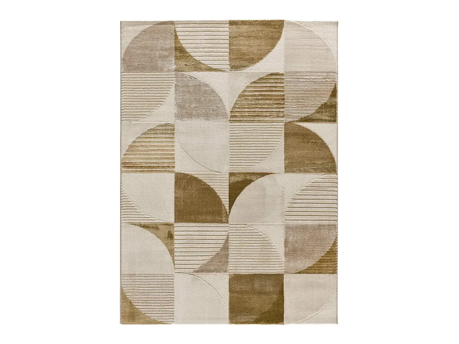 Alfombra interior - geométrico - multicolor - 140 x 200 cm - MELFI