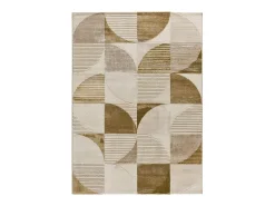 Alfombra interior - geométrico - multicolor - 80 x 150 cm - MELFI
