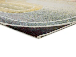 Alfombra interior - geométrico - multicolor - 140 x 200 cm - SYBIL