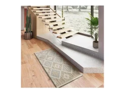 Alfombra interior - geométrico - multicolor - 80 x 200 cm - SIROCO