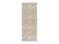Alfombra interior - geométrico - multicolor - 80 x 200 cm - SIROCO