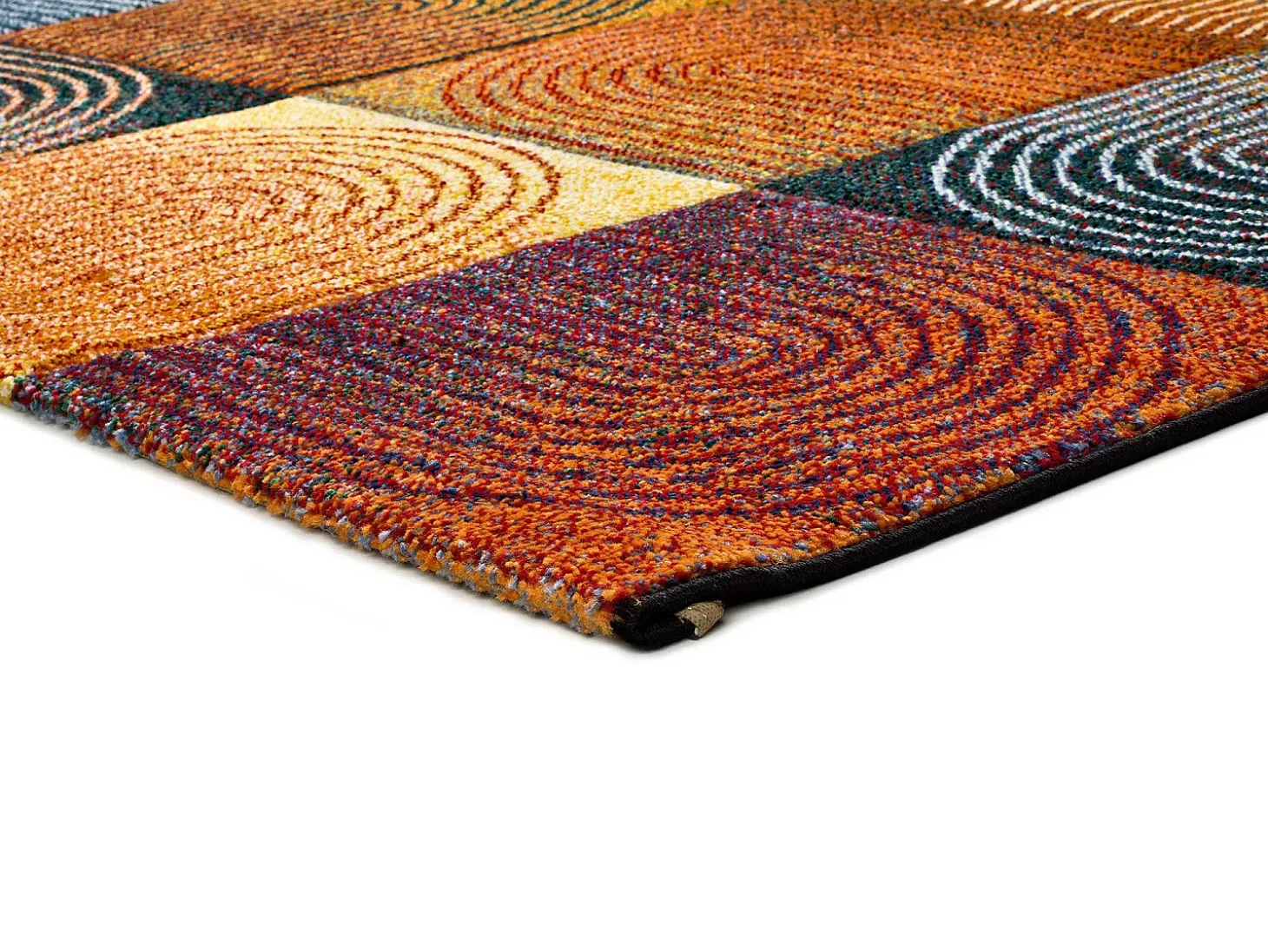 Alfombra interior - geométrico - multicolor - 120 x 170 cm - SYBIL