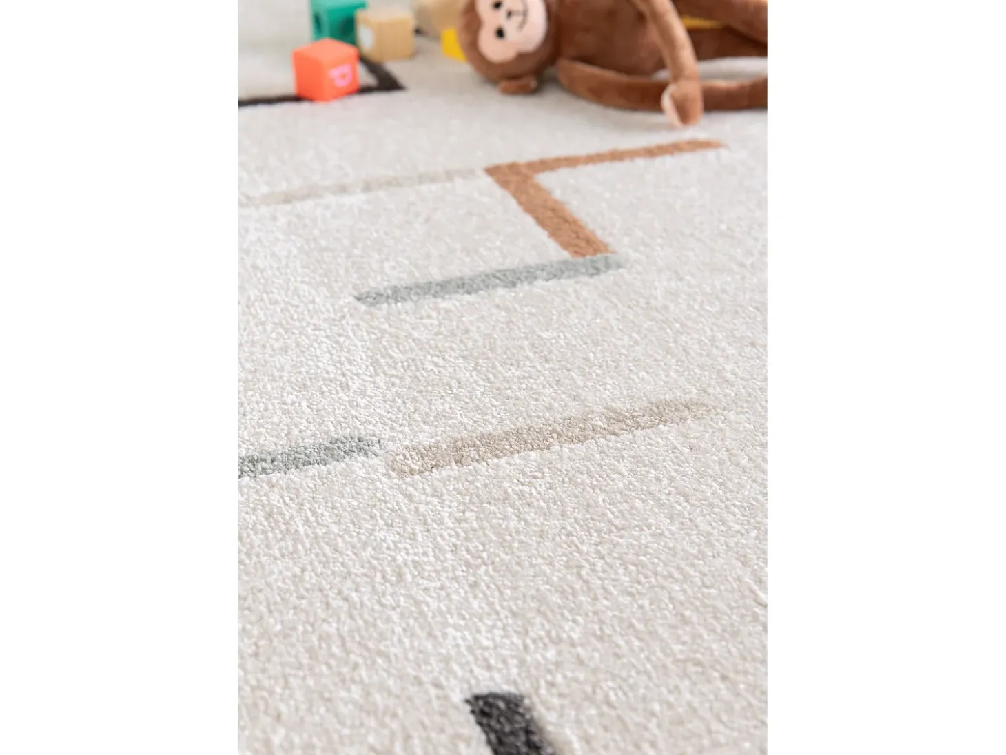 Alfombra interior - geométrico - multicolor - 120 x 170 cm - DOMUS
