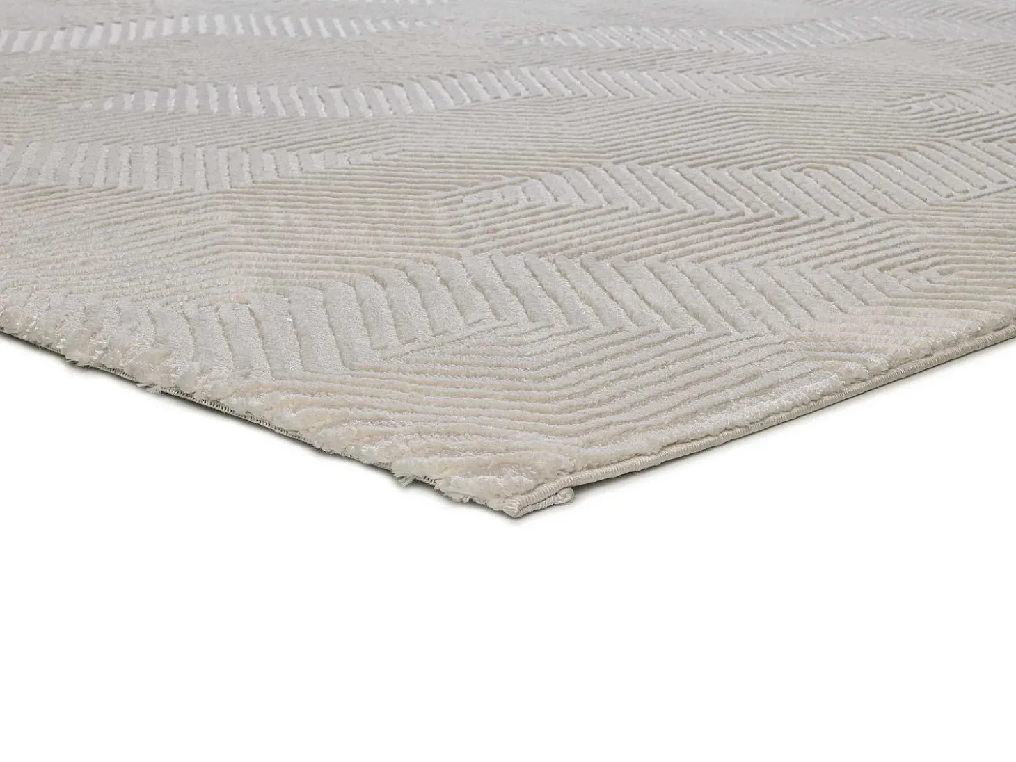 Alfombra interior - geométrico - crema - 160 x 230 cm - SIGN