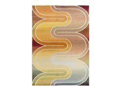 Alfombra interior - geométrico - multicolor - 120 x 170 cm - SYBIL