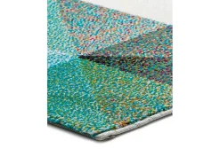 Alfombra interior - geométrica - multicolor - 160 x 230 cm - PANDORA