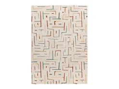 Alfombra interior - geométrico - multicolor - 200 x 290 cm - BERUTI