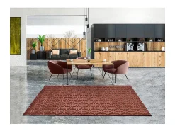 Alfombra interior - geométrico - caldera - 60 x 110 cm - MARGOT