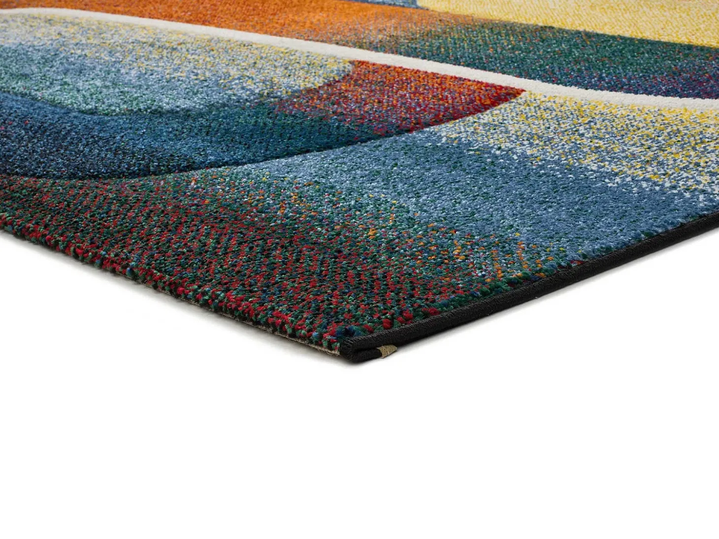 Alfombra interior - geométrico - multicolor - 140 x 200 cm - SYBIL