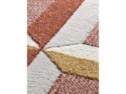 Alfombra interior - geométrico con relieve - caldera - 160 x 230 cm - AMARA