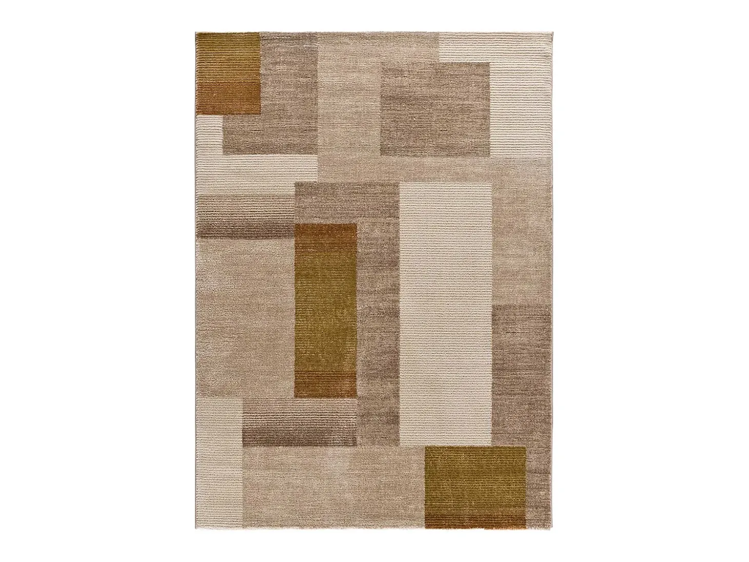 Alfombra interior - geométrico - multicolor - 140 x 200 cm - MELFI