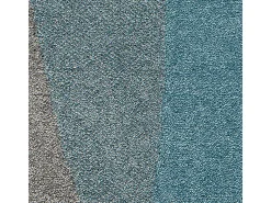 Alfombra interior - geométrico - multicolor - 80 x 150 cm - MONIC