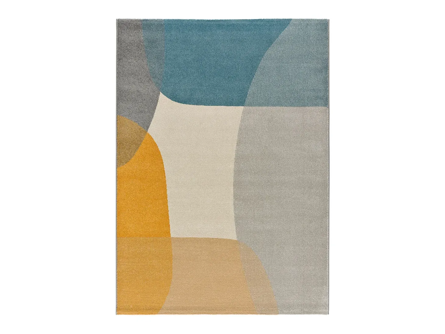 Alfombra interior - geométrico - multicolor - 80 x 150 cm - MONIC