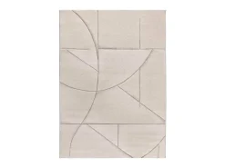 Alfombra interior - geométrico - crema - 200 x 290 cm - LENA