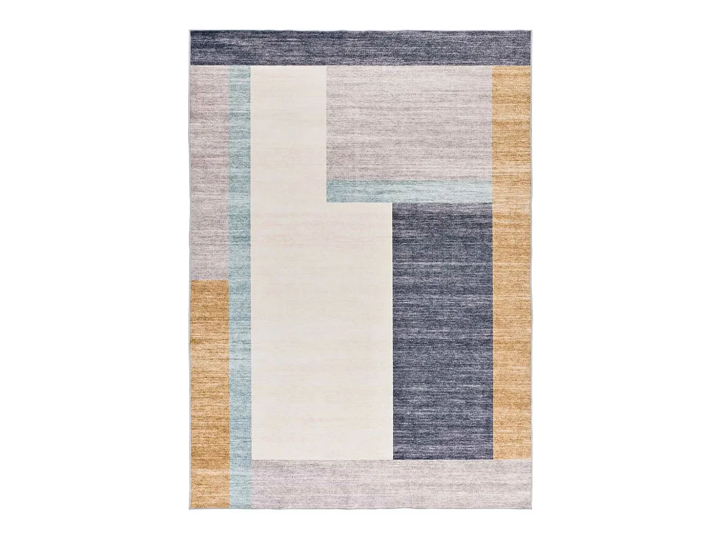 Alfombra interior - geométrico - multicolor - 160 x 230 cm - CLASS