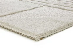 Alfombra interior - geométrico - crema - 80 x 150 cm - NUMA