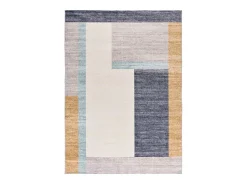 Alfombra interior - geométrico - multicolor - 80 x 150 cm - CLASS