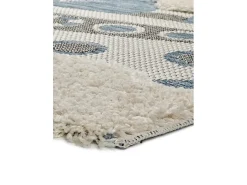 Alfombra interior - infantil barco - azul - 115 x 170 cm - CHINKY