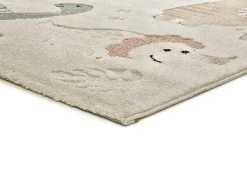 Alfombra interior - infantil dinosaurios - multicolor - 120 x 170 cm - CLOWN