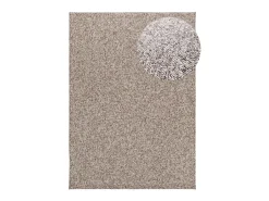 Alfombra interior - liso - gris - 200 x 290 cm - PETRA