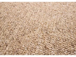 Alfombra interior - liso - natural - 80 x 150 cm - PETRA