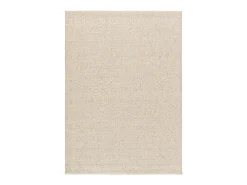 Alfombra interior - liso - blanco - 200 x 290 cm - PETRA