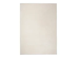 Alfombra interior - liso - blanco - 120 x 170 cm - MONTANA