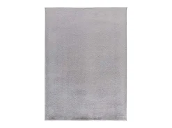 Alfombra interior - liso - plata - 120 x 170 cm - CORALINE