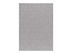 Alfombra interior - liso - plata - 120 x 170 cm - PETRA