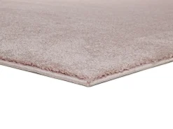 Alfombra interior - liso - rosa - 140 x 200 cm - MONTANA