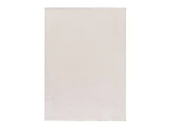 Alfombra interior - liso - blanco - 80 x 150 cm - CORALINE