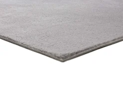 Alfombra interior - liso - plata - 80 x 150 cm - CORALINE