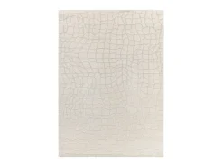 Alfombra interior - moderno con relieve - plata - 133 x 190 cm - BARESA