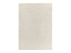 Alfombra interior - moderno con relieve - plata - 160 x 230 cm - BARESA