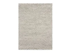 Alfombra interior - shaggy - plata - 120 x 170 cm - ATESA