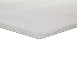 Alfombra interior - shaggy liso - blanco - 80 x 150 cm - FOX