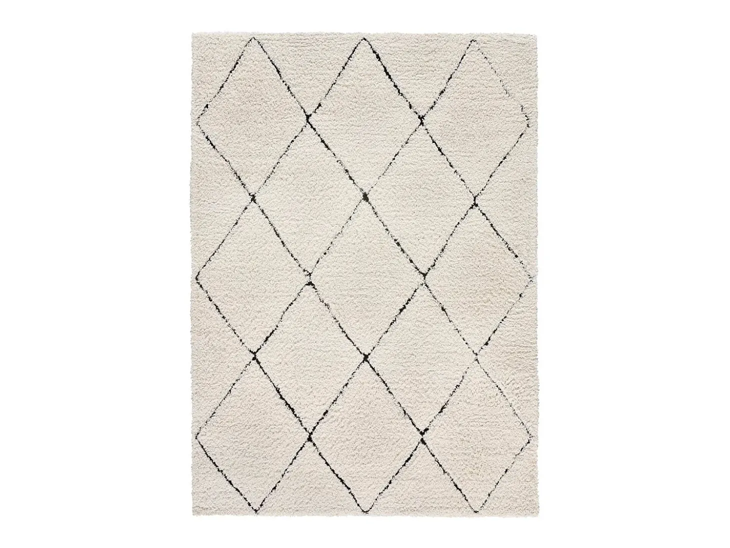 Alfombra interior - shaggy - crema - 200 x 290 cm - ATESA