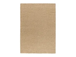 Alfombra interior - shaggy liso - beige - 133 x 190 cm - NORGE