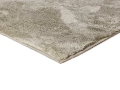 Alfombra interior - shaggy liso - piedra - 60 x 110 cm - ROMA