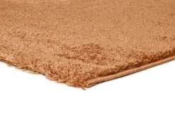 Alfombra interior - shaggy liso - camel - 160 x 230 cm - ATLAS