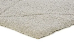 Alfombra interior - shaggy - blanco - 200 x 290 cm - ATESA