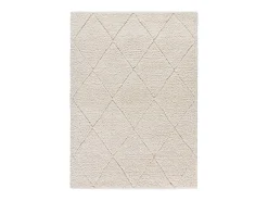 Alfombra interior - shaggy - blanco - 200 x 290 cm - ATESA