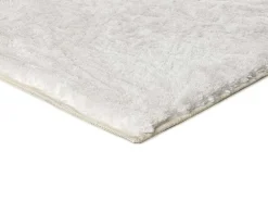 Alfombra interior - shaggy liso - blanco - 160 x 230 cm - ROMA