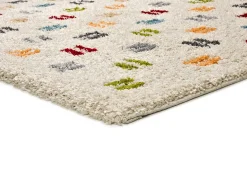 Alfombra interior - shaggy geométrico - multicolor - 160 x 230 cm - BREMEN