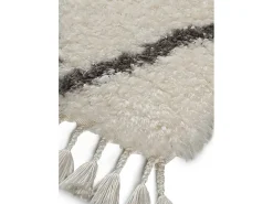 Alfombra interior - shaggy liso - blanco - 120 x 170 cm - SAMIRA