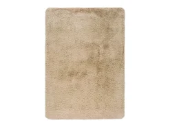 Alfombra interior - shaggy liso - beige - 60 x 100 cm - ALPACA